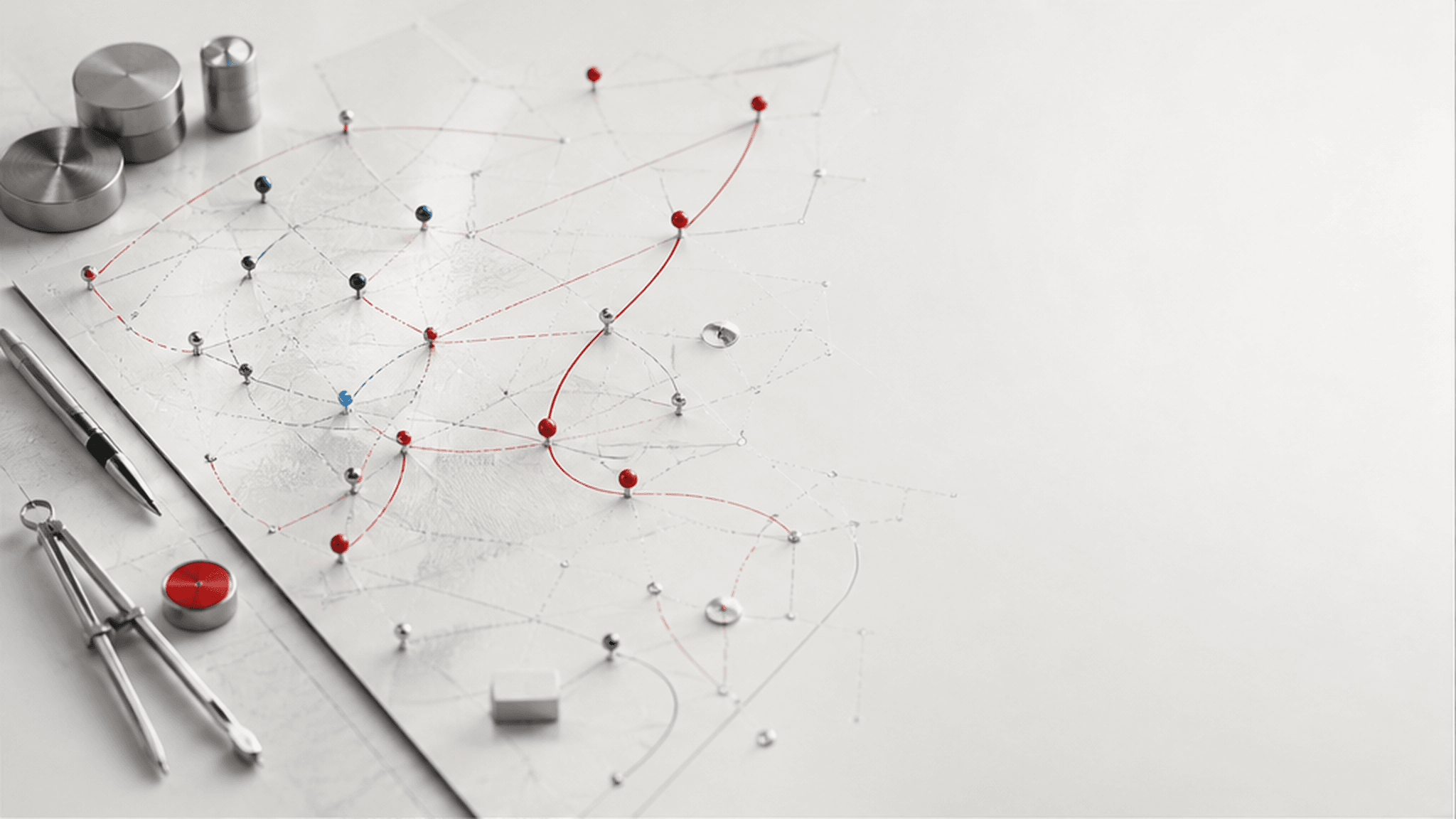 Strategic network map of work units, evidence, and verifiers in an outcome-based marketing service